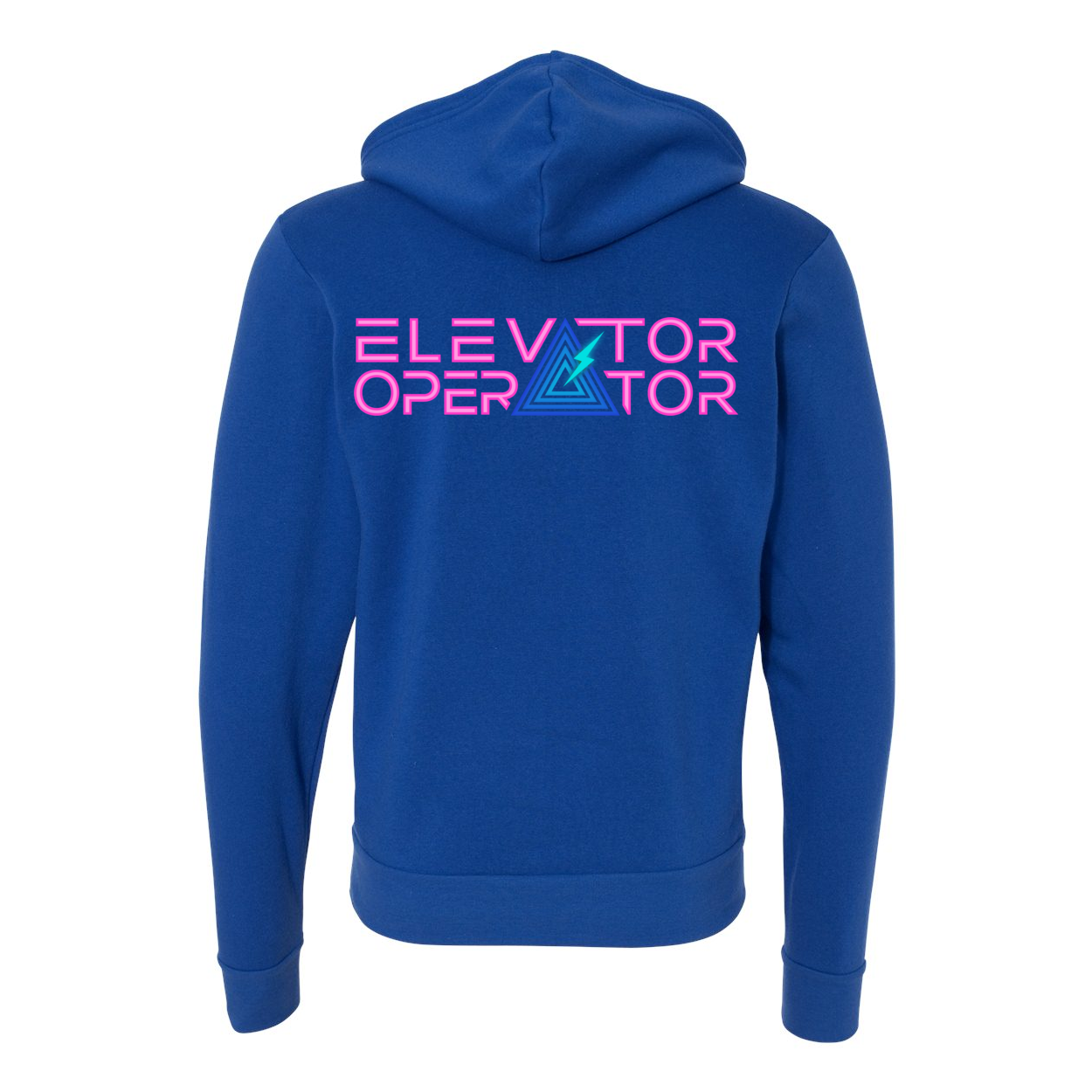 Front/Back Logo Zip Up Hoodie (2 Colors)