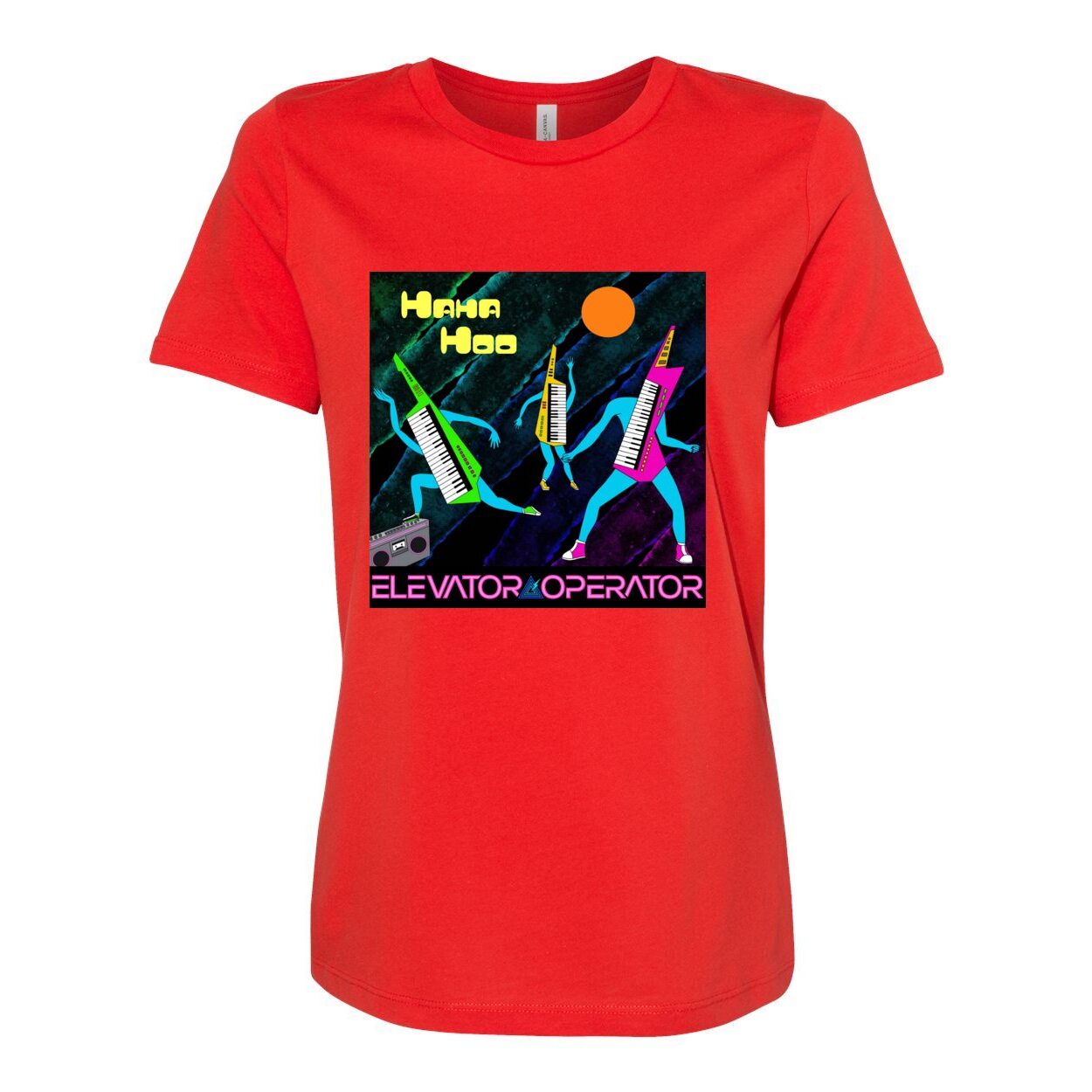 Fem Fit Haha Hoo Tee(4 Colors)