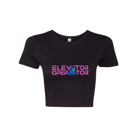 Fem Fit Logo Crop Tee
