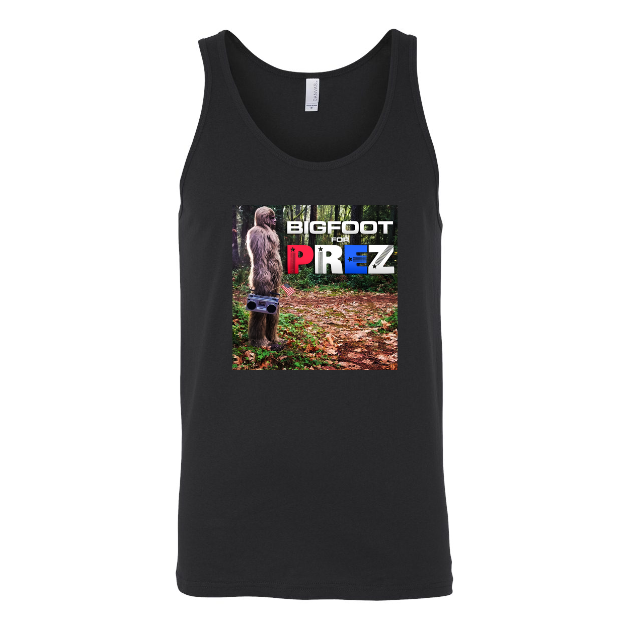 Bigfoot for Prez Boombox Tank