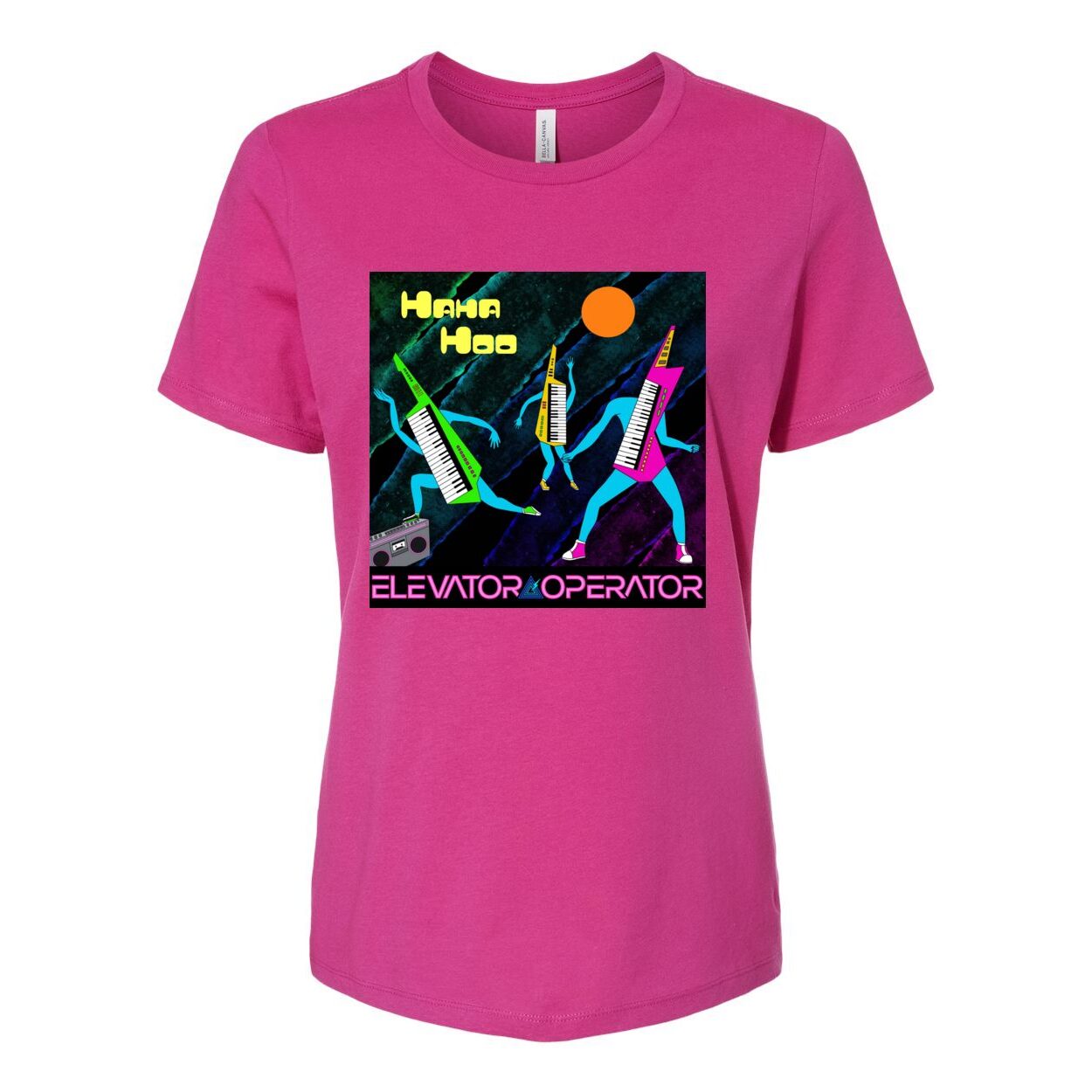 Fem Fit Haha Hoo Tee(4 Colors)