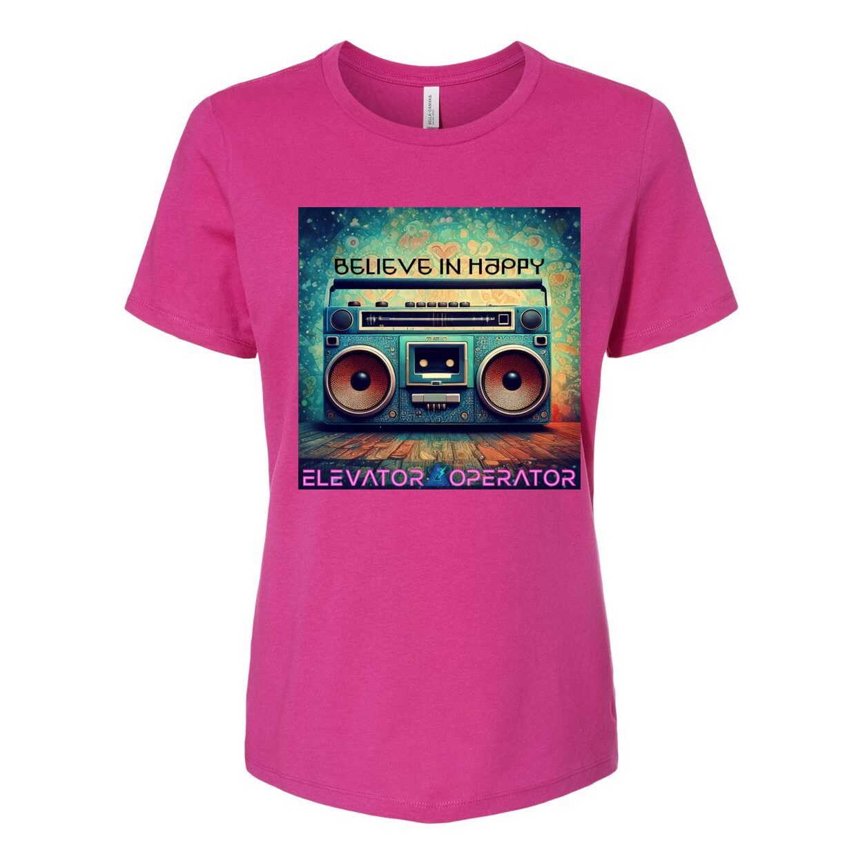 Fem Fit Believe in Happy Tee(5 Colors)