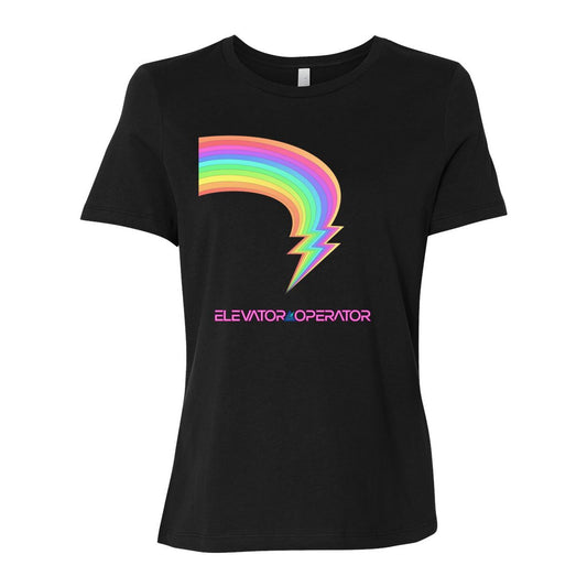 Fem Fit Hello Rainbow Tee (3 Colors)