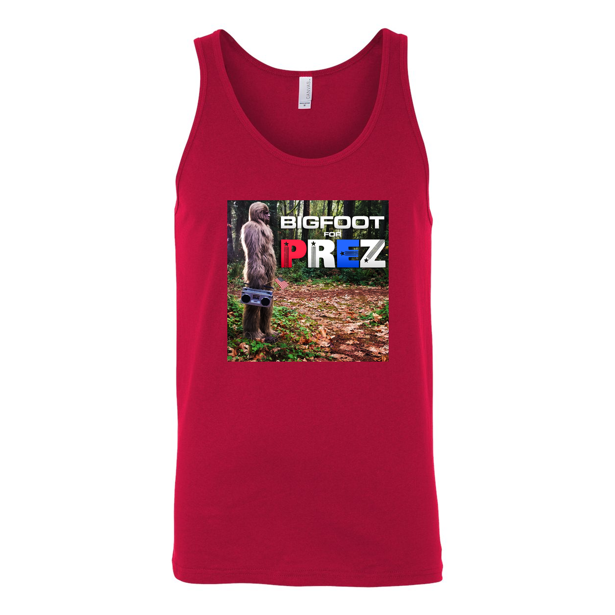 Bigfoot for Prez Boombox Tank
