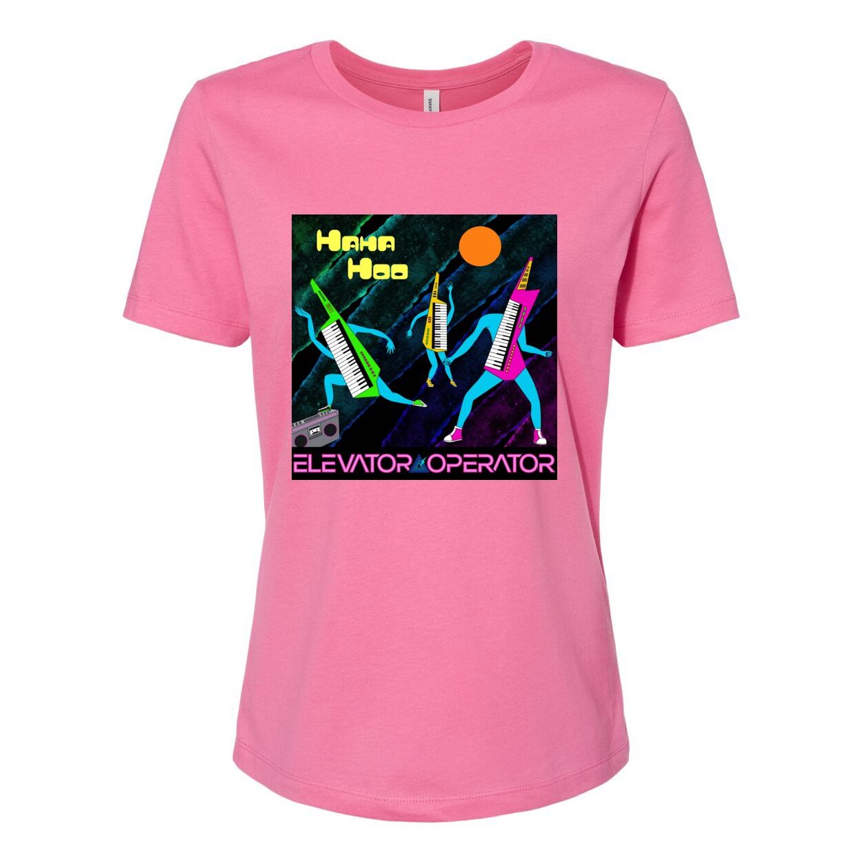 Fem Fit Haha Hoo Tee(4 Colors)