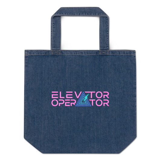 Organic Denim Tote Bag