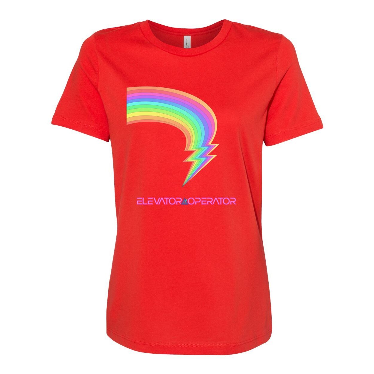 Fem Fit Hello Rainbow Tee (3 Colors)