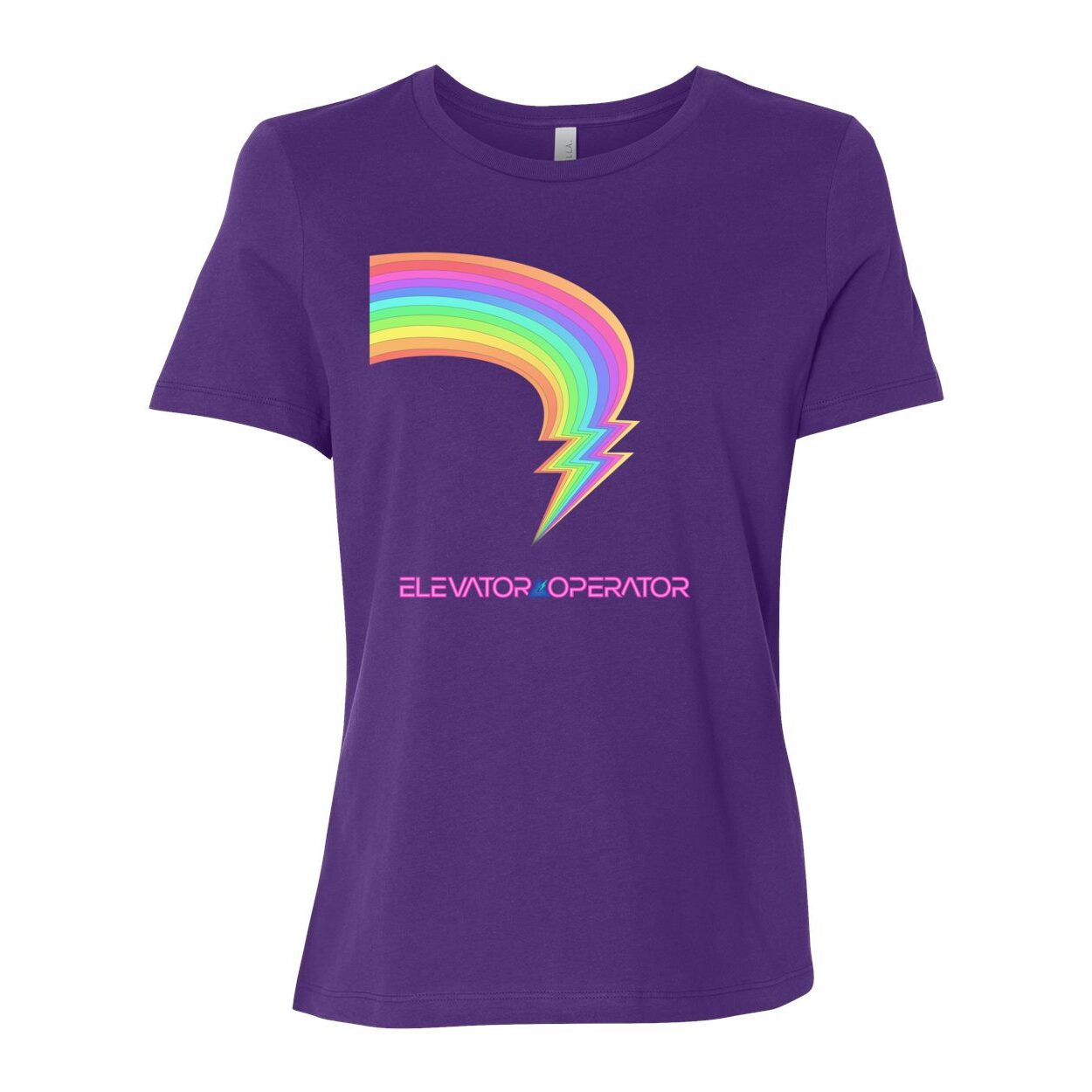 Fem Fit Hello Rainbow Tee (3 Colors)